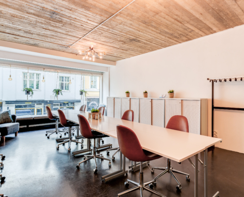 Kokoustila ja ryhmätyötila Osaamistehdas Workshop, Punavuori Helsinki - Osaamistehdas Kokoustilat, Etätyötila Punavuori Kokoustila ja ryhmätyötila Osaamistehdas Workshop, Punavuori Helsinki - Osaamistehdas Kokoustilat