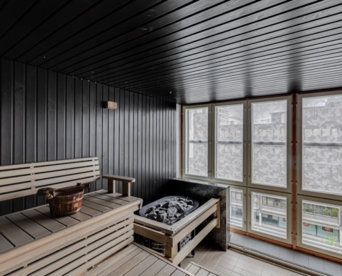 Sauna-pasila-helsinki-sauna3 Sauna Pasila, mökkitunnelmaan Messukeskuksen naapurissa